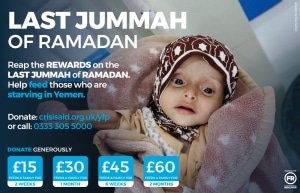last jummah of ramadan - Crisis Aid