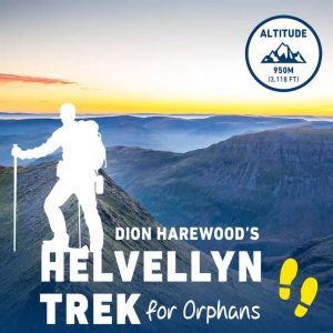 Dion Harewood Helvellyn Trek Crisis Aid Orphans Fundraiser