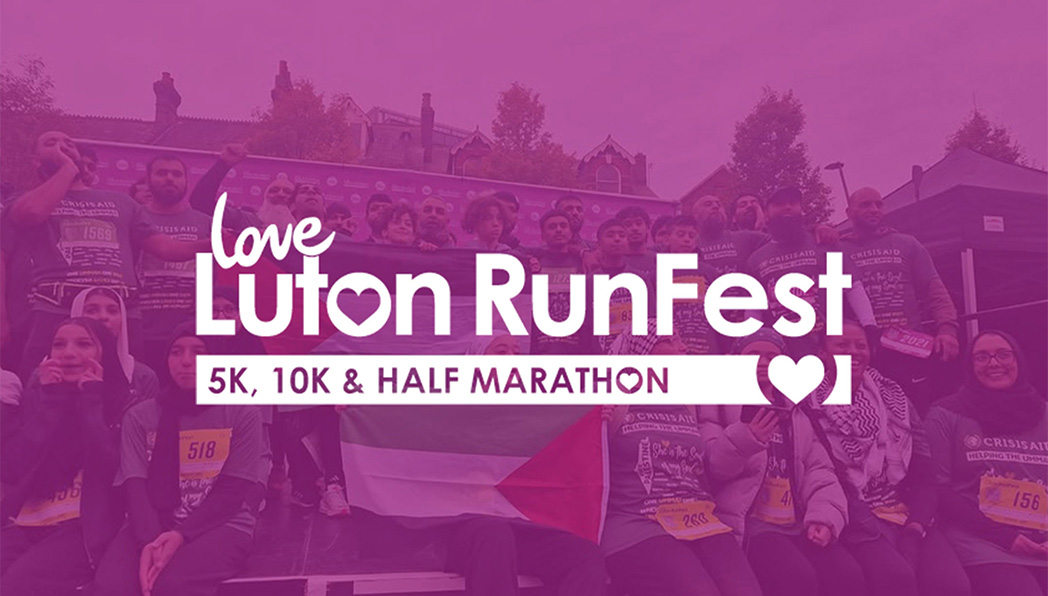 Love Luton RunFest 2025 – Half Marathon 10K 5K 1 - Crisis Aid